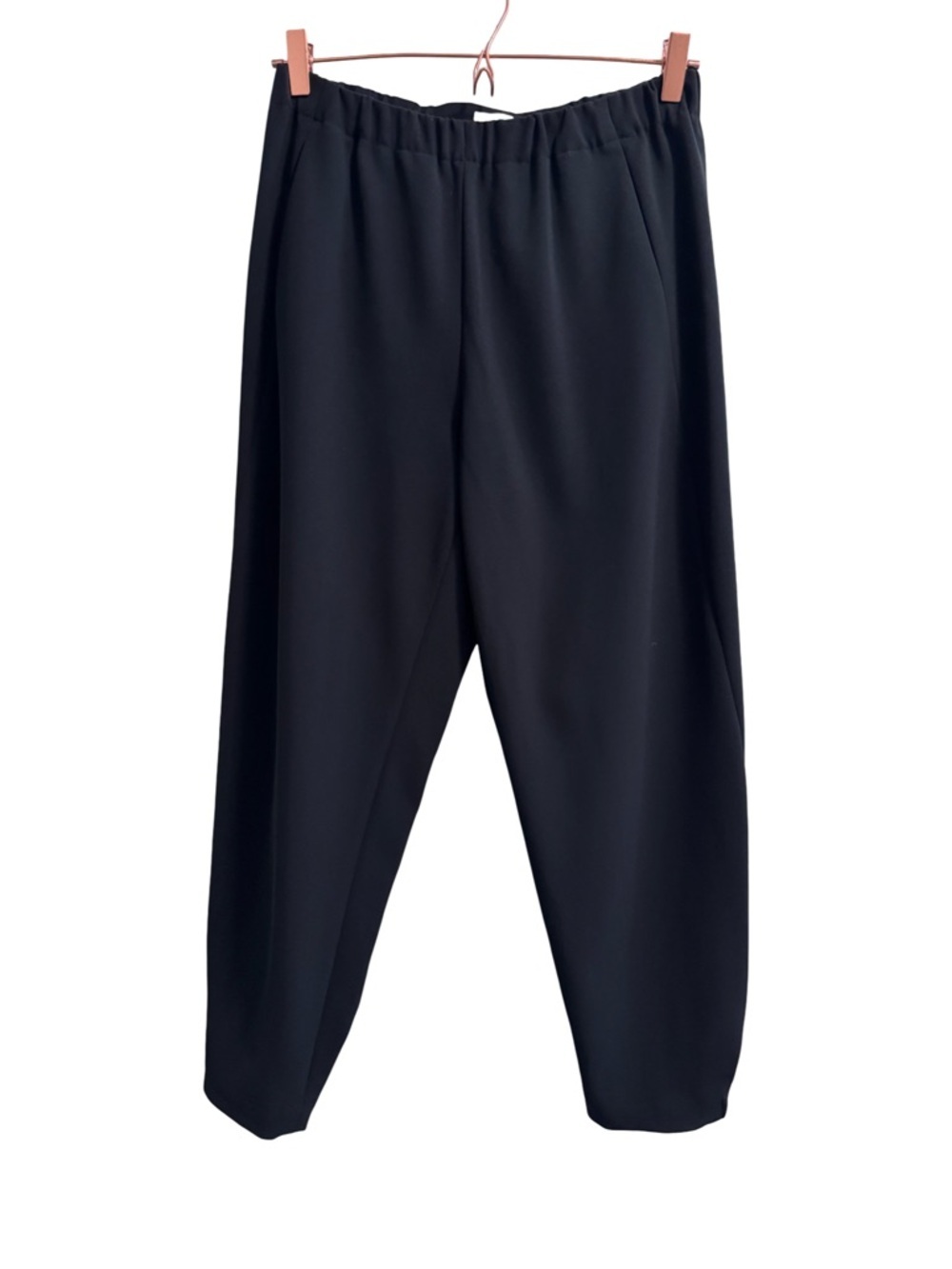 Aritzia Babaton Dexter Pant Pull-on Tuxedo Pants Black Size Medium